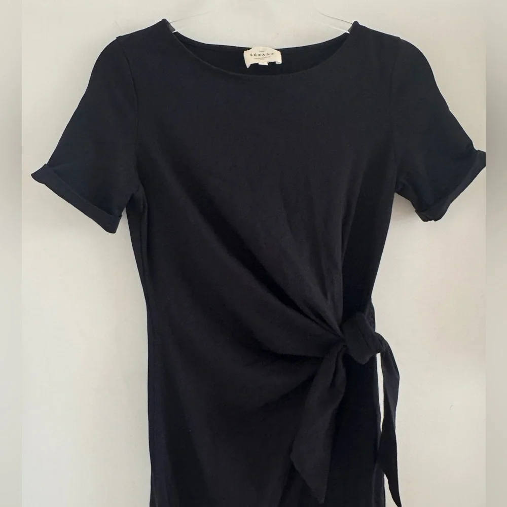 Sezane Pippa dress in black - Picture 4 of 7